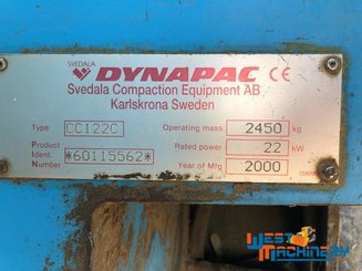 Compacteur tandem Dynapac CC122C - 4