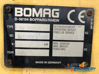 Compacteur tandem Bomag BW120 AD-4 - 9
