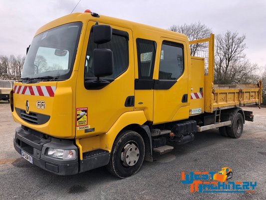 Camion benne Renault Midlum 180dci - 1